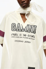 GANNI For Sale Ivory GANNI League Oversized T-shirt