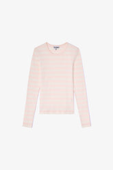 GANNI Hot Sale Stripe Rib Long-sleeve