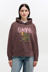GANNI us Vintage Wash Hoodie