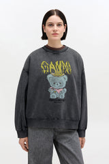 GANNI Discount Vintage Wash Sweatshirt