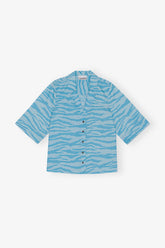 GANNI Hot Sale Printed Cotton Shirt