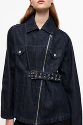 GANNI Sale Blue Rinse Denim Jacket
