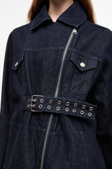 GANNI Sale Blue Rinse Denim Jacket