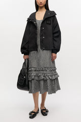 GANNI us Black Nylon Jacket