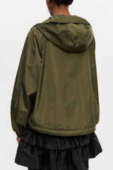 GANNI Online Green Nylon Jacket