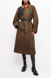 GANNI For Sale GANNI x Barbour Waxed Trench Coat