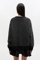 GANNI Sale Polka Brushed Sweater