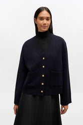 GANNI Hot Sale Classic Wool Cardigan