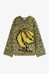 GANNI For Sale Banana Handknit Sweater