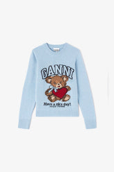 GANNI us Graphic Wool Sweater