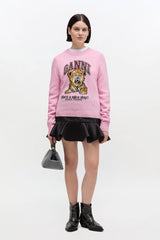 GANNI Online Graphic Wool Sweater