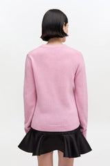 GANNI Online Graphic Wool Sweater