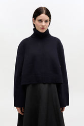 GANNI Sale Wool Turtleneck Sweater