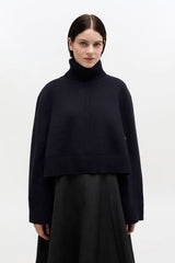 GANNI Sale Wool Turtleneck Sweater