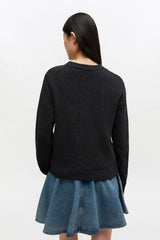 GANNI Discount Graphic Wool Sweater