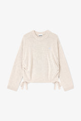 GANNI Hot Sale Beige Wool Mix Sweater