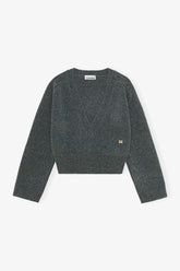 GANNI Online Sweater in Brushed Mohair