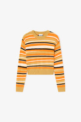 GANNI On Sale Striped Cashmere Sweater