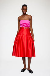 GANNI For Sale Skirt in Duchesse Satin