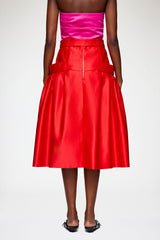 GANNI For Sale Skirt in Duchesse Satin
