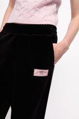 GANNI Online Heavy Velour Pants