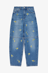 GANNI Sale Stary Jeans in Printed Denim