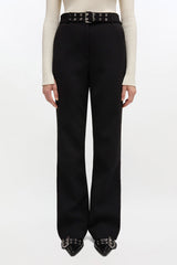GANNI us Black Belted Pants