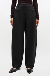 GANNI Online Grey Wool Suiting Pants