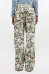 GANNI Discount Tapestry Twill Pants