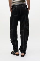 GANNI Sale Light Slub Pocket Pants