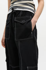 GANNI Sale Light Slub Pocket Pants