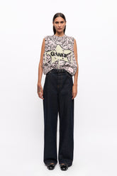 GANNI New Izey Jeans in Rinse Denim