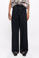 GANNI New Izey Jeans in Rinse Denim
