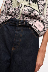 GANNI New Izey Jeans in Rinse Denim
