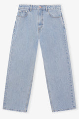 GANNI On Sale Misy Cropped Jeans in Rigid Denim