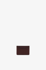 GANNI Discount Chicory Coffee Card Holder in Grained Brown