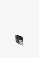 GANNI Online Black Bou Card Holder with Poodle