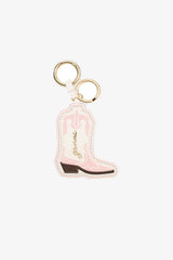 GANNI Sale Chalk Pink Pink Western Boot Keyring
