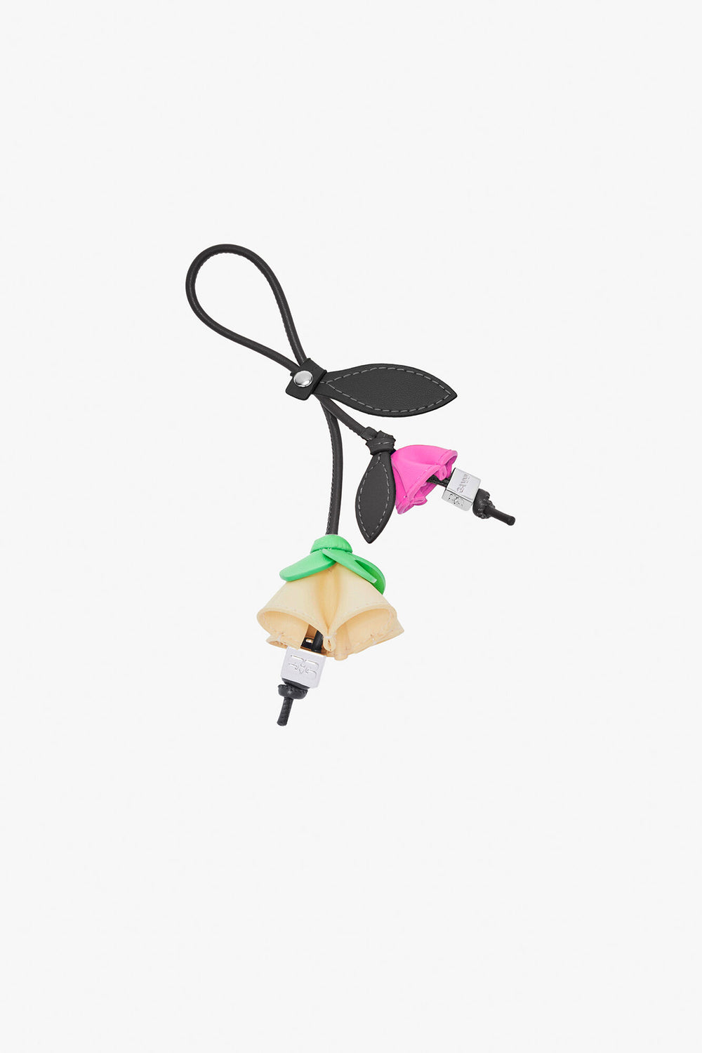 GANNI New Classic Green Flower Charm