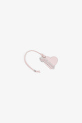 GANNI On Sale Chalk Pink Heart Mirror in Pink