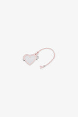GANNI On Sale Chalk Pink Heart Mirror in Pink