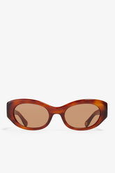 GANNI For Sale Tiger's Eye GANNI x Ace & Tate Tiger's Eye Dakota Sunglasses