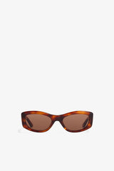 GANNI Outlet Tiger's Eye GANNI x Ace & Tate Lana Sunglasses