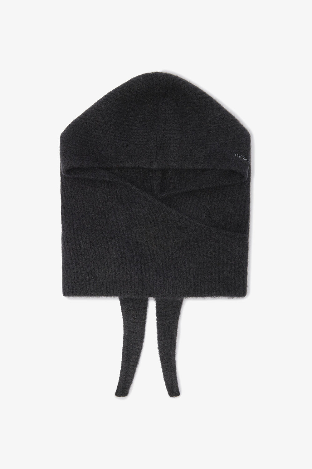 GANNI For Sale Black Black Soft Wool Balaclava