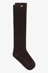 GANNI Discount Wool Mix High Socks