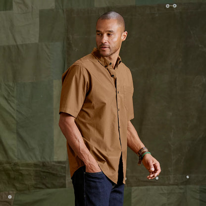 Orvis Garment-Dyed Poplin Short-Sleeve Shirt