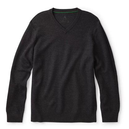 Orvis Merino Piqué V-Neck Sweater