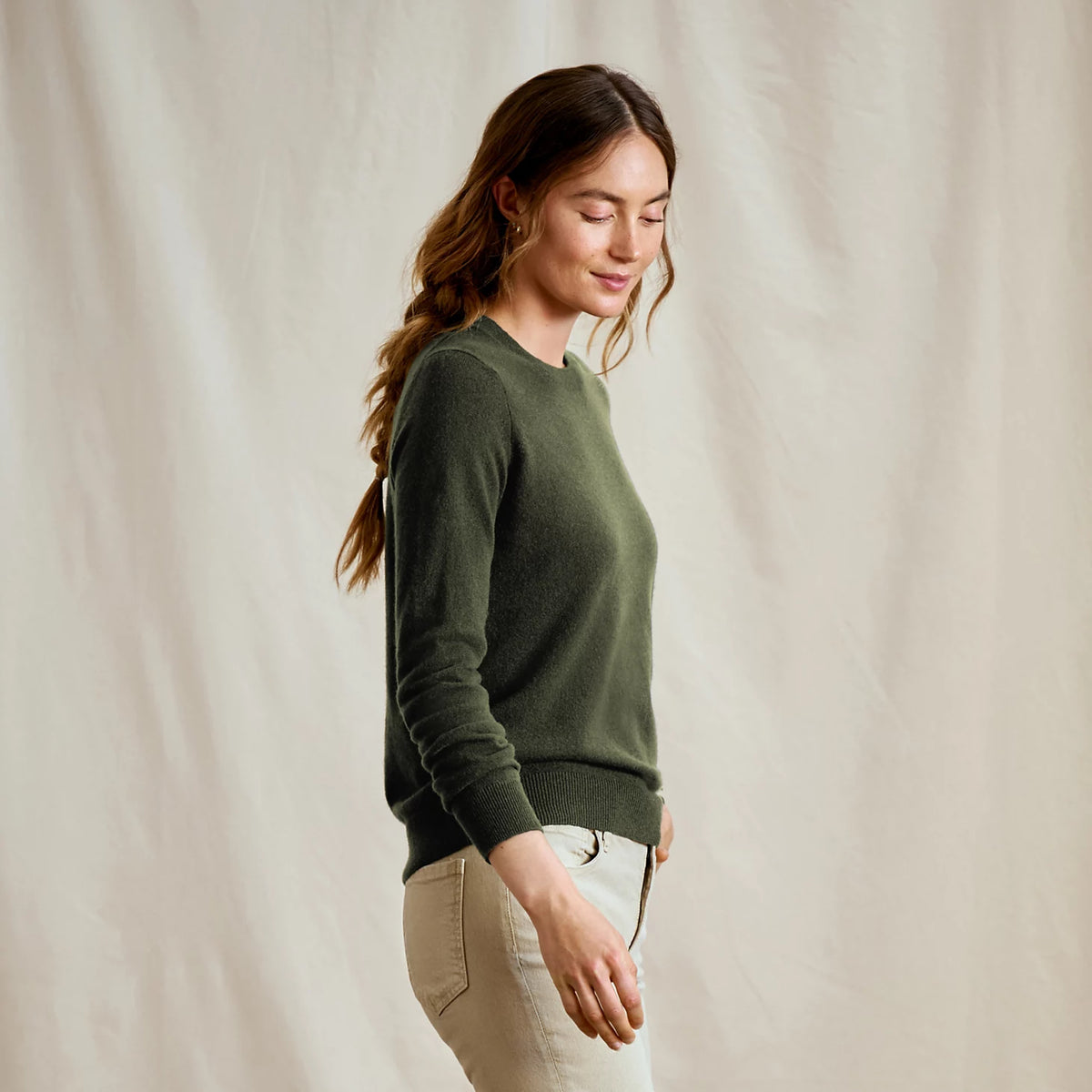 Orvis Cashmere Crewneck Sweater