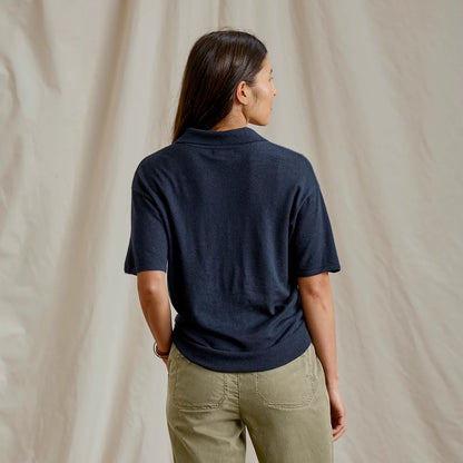 Orvis Featherweight Cashmere Polo Tee