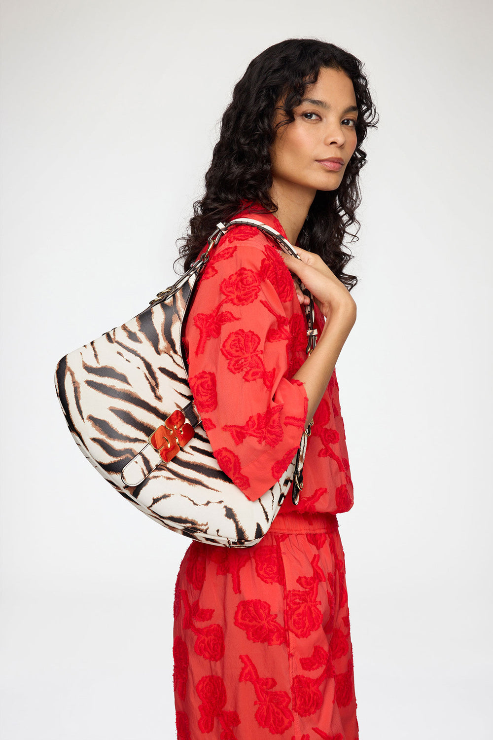 GANNI Sale Small Kat Bag in Zebra